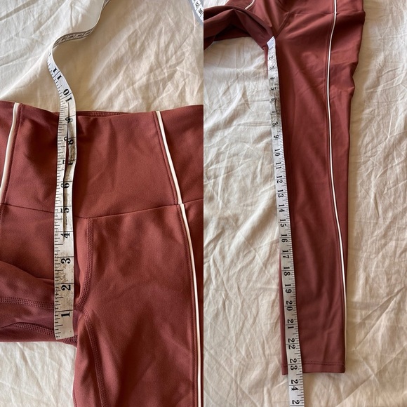 YPB by Abercrombie Rust Leggings XXS Short - Picture 12 of 15